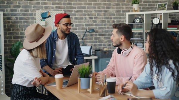 Group of creatives